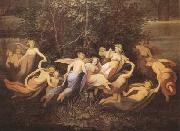 Moritz von Schwind Fairy Dance in the Alder Grove (mk09) oil painting